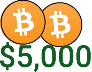 5000 bitcoin