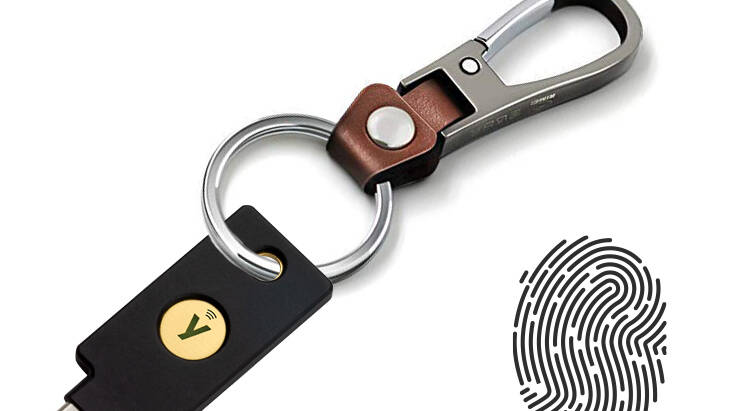 yubico biometric key