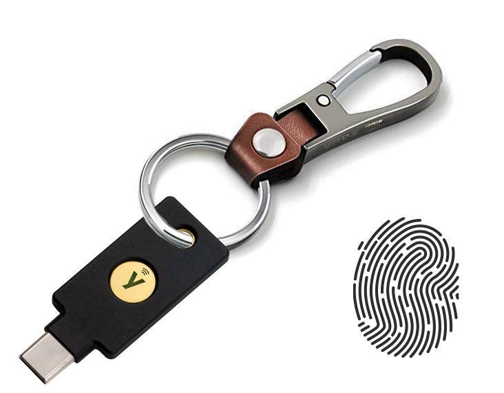 yubico biometric key