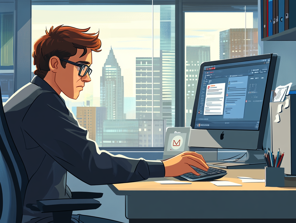u6361931297 A worried small business owner in a modern office 9b900a08 7c71 4324 b6db 50610a452886 3