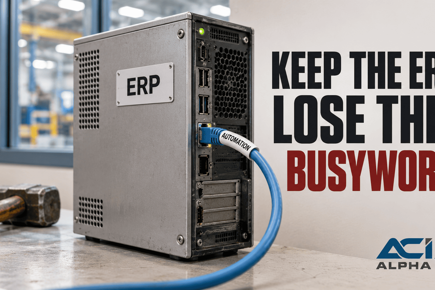 Keep the ERP connect automation 1