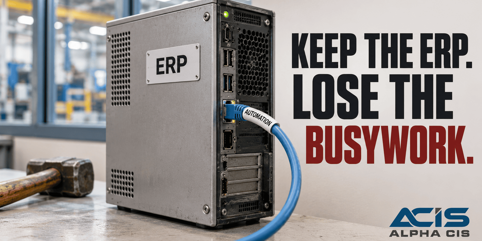 Keep the ERP connect automation 1
